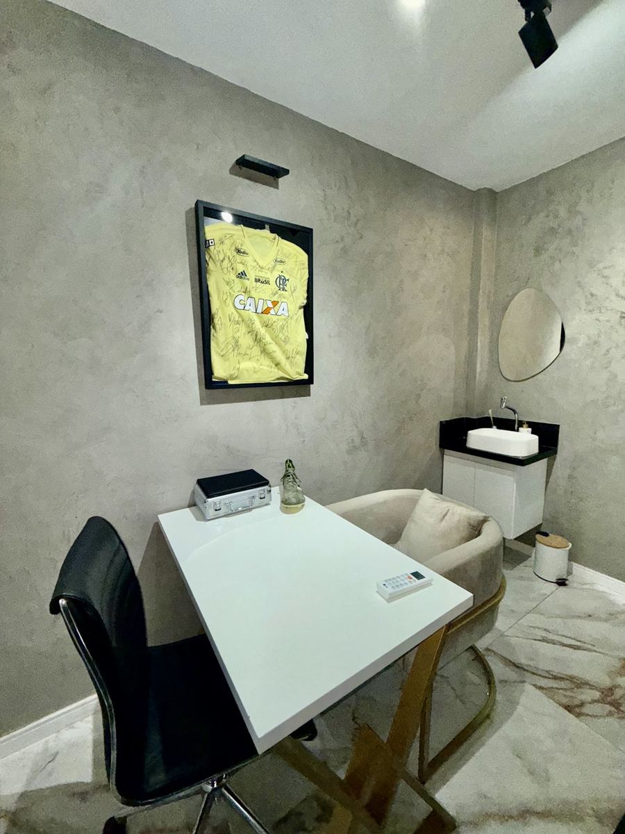 Sala de atendimento da clínica